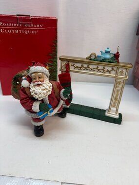 Possible Dreams Clothtique - Down The Chimney He Came  1997